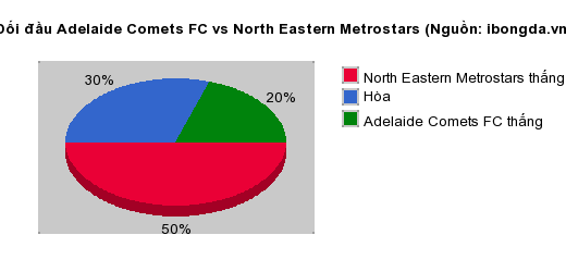 Thống kê đối đầu Adelaide Comets FC vs North Eastern Metrostars